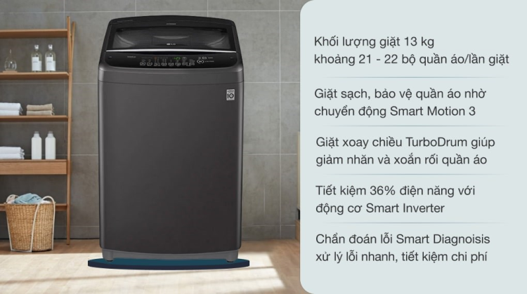 Máy Giặt LG T2313VSAB