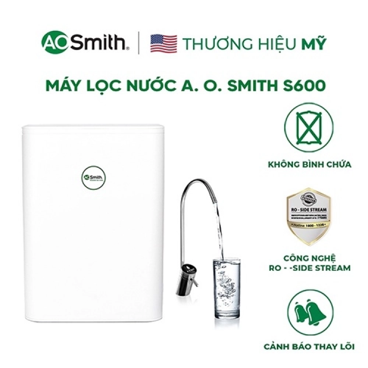 Máy Lọc Nước A. O. Smith S600 2 Máy Lọc Nước A. O. Smith S600