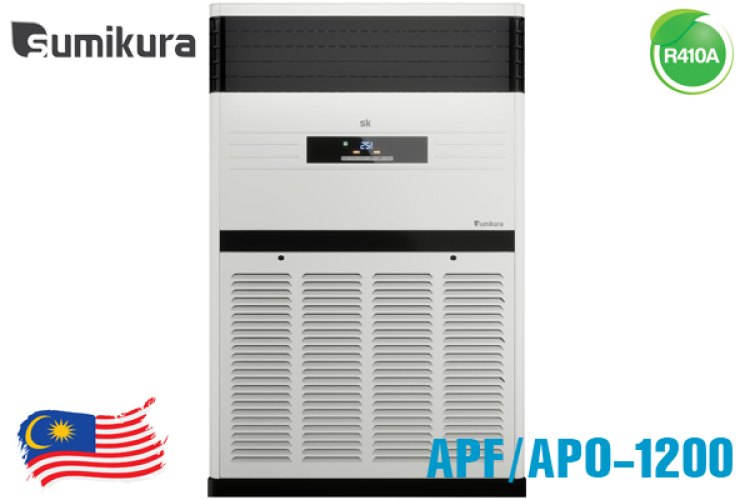Điều hòa tủ đứng Sumikura APF/APO-1200/CL-A 120.000BTU Trên 5.0HP 2 Điều hòa tủ đứng Sumikura APF/APO-1200/CL-A