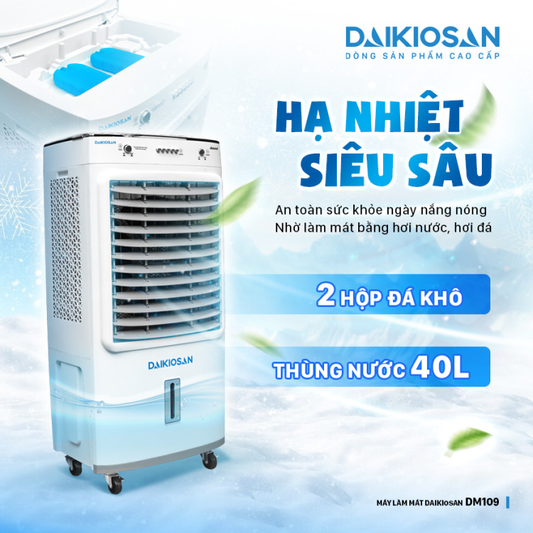 Quạt điều hòa Daikiosan DM109 2 Quạt điều hòa dân dụng Daikiosan DM109