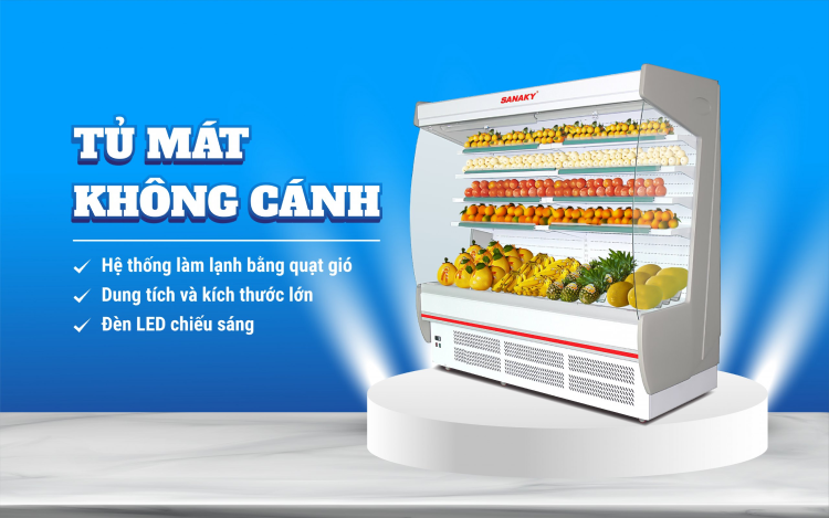 Tủ mát siêu thị Sanaky VH-30HP 2 Tủ mát siêu thị Sanaky VH-30HP