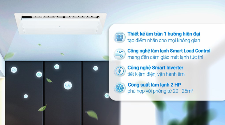 Điều hòa âm trần LG ZTNQ18GTLA0 Inverter 18000BTU 2 Điều hòa âm trần LG ZTNQ18GTLA0