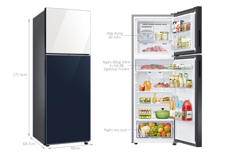 Tủ lạnh Samsung RT31CB56248ASV 305 lít 2 Tủ lạnh Samsung RT31CB56248ASV