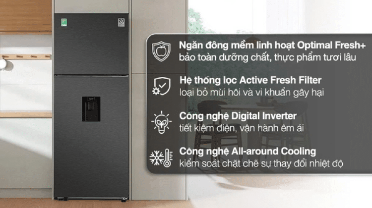 Tủ lạnh Samsung RT42CG6584S9SV 406 lít 2 Tủ lạnh Samsung RT42CG6584S9SV