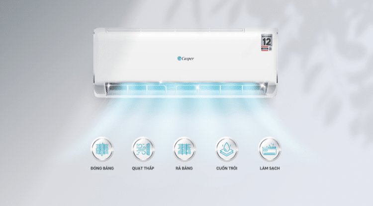 Điều hòa Casper JC-18IU36 2 HP 2 Điều hòa Casper JC-18IU36