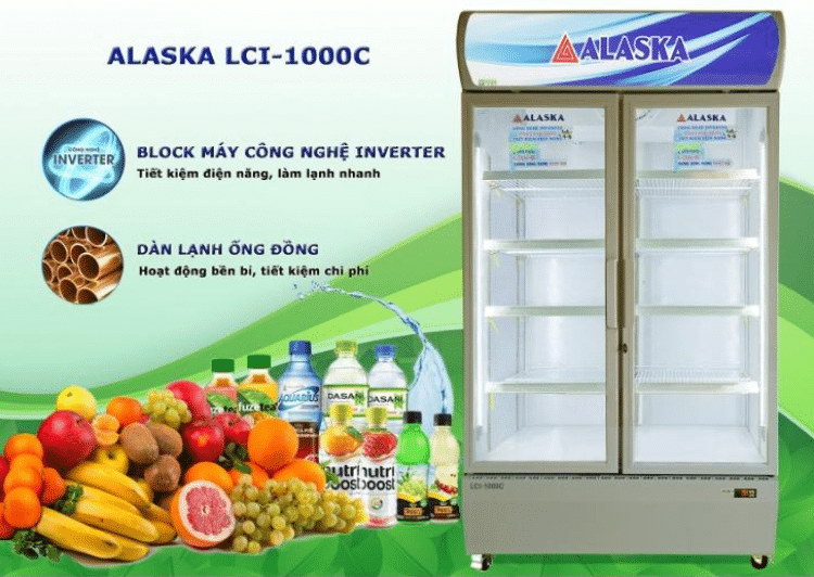 Tủ Mát ALASKA LCI-1000C 1000 Lít 2 Tủ Mát ALASKA LCI-1000C